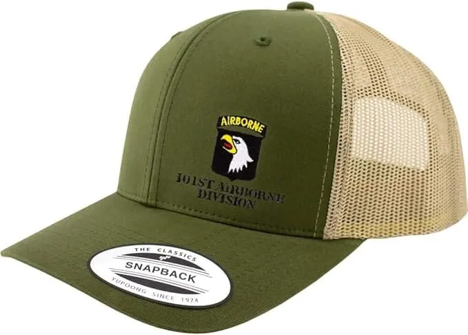 101st Airborne Division Snapback Trucker Cap - Multicam