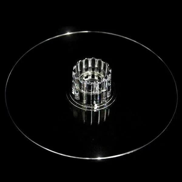 10" Round Clear Acrylic Cake and Cupcake Display Stand Plates, DIY