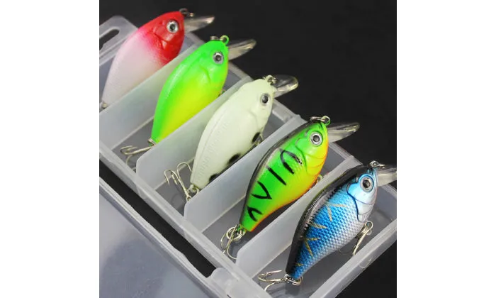 5 Piece Fishing Lures