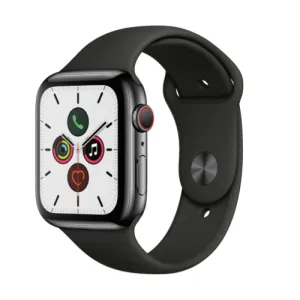 Apple Watch Series 5 44MM (GPS   Cellular) - Space Black Stainless Steel