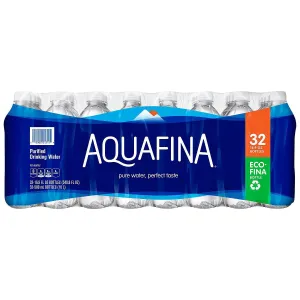 Aquafina Purified Drinking Water (16.9 oz. 32 pk.)