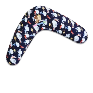 Babycuddle Nursing Pillow (Multi-use) - Airplanes in Dark Blue