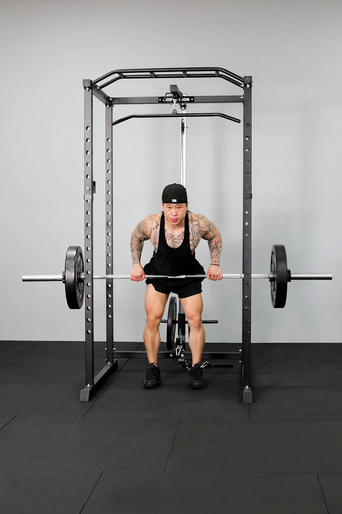 Body Iron BL100MG Home Power Rack   BL100 Lat Pull Down / Low Row Attachment (FLOOR STOCK PICK UP ONLY MELBOURNE)