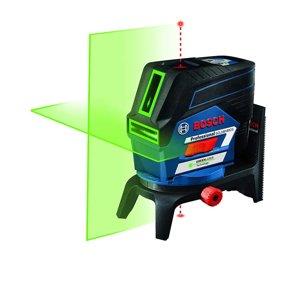 Bosch GCL100-80CG 12V Green Beam Connected Combination Laser Kit