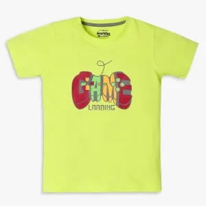 Boys Regular Fit Graphic T-Shirt