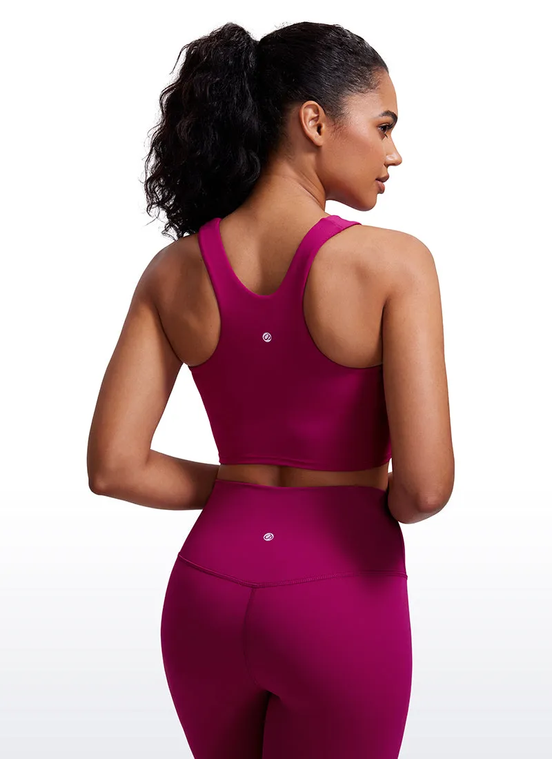 Butterluxe High Neck Racerback Tank