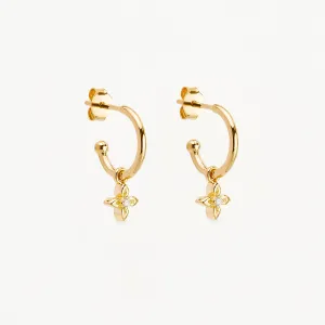 By Charlotte Live in Light Hoop Earrings, Gold