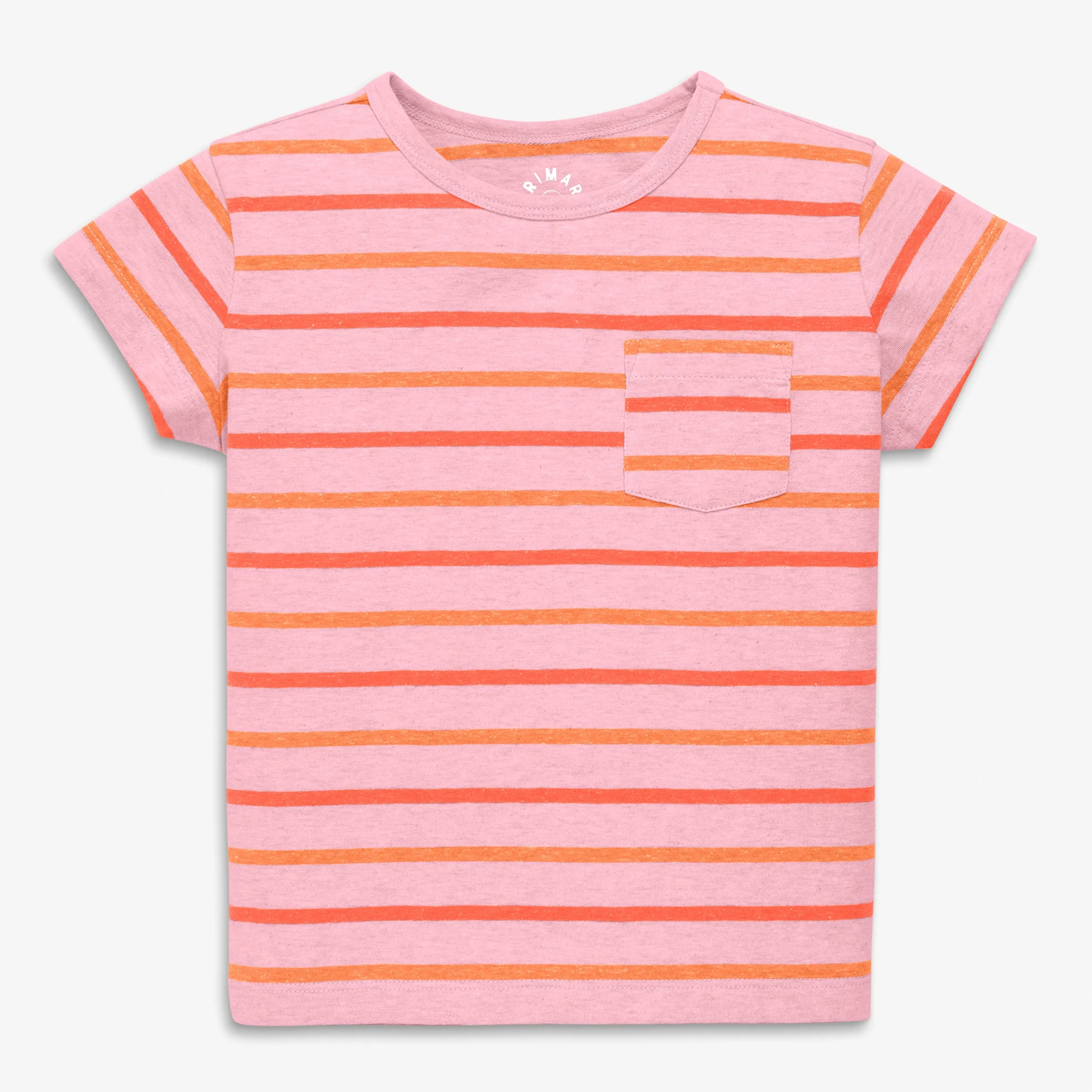 Clearance heathered beach tee in stripe