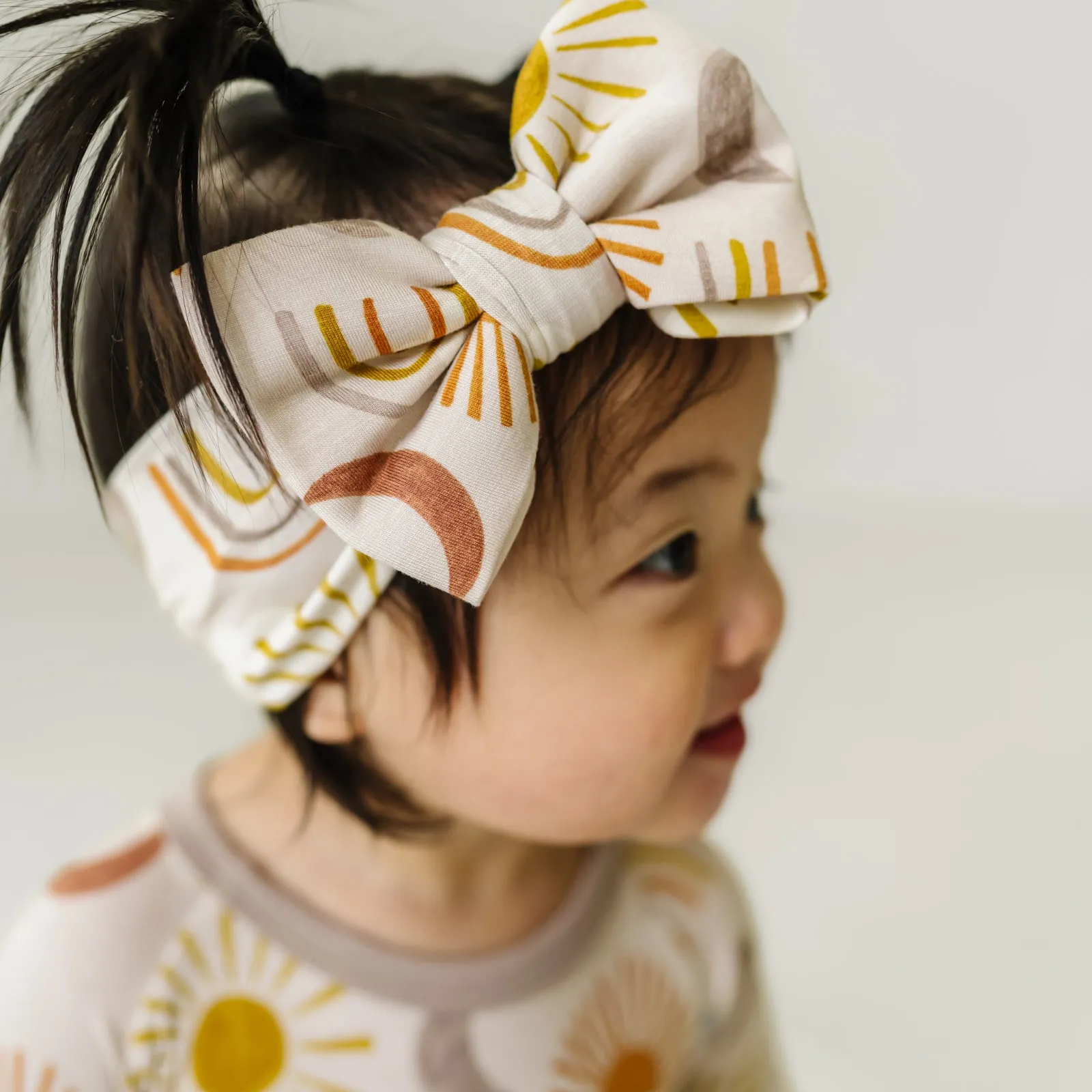 Desert Sunrise Luxe Bow Headband