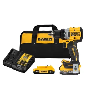 DeWALT DCD800D1E1 20V MAX XR 1/2" Brushless Cordless Drill/Driver Kit