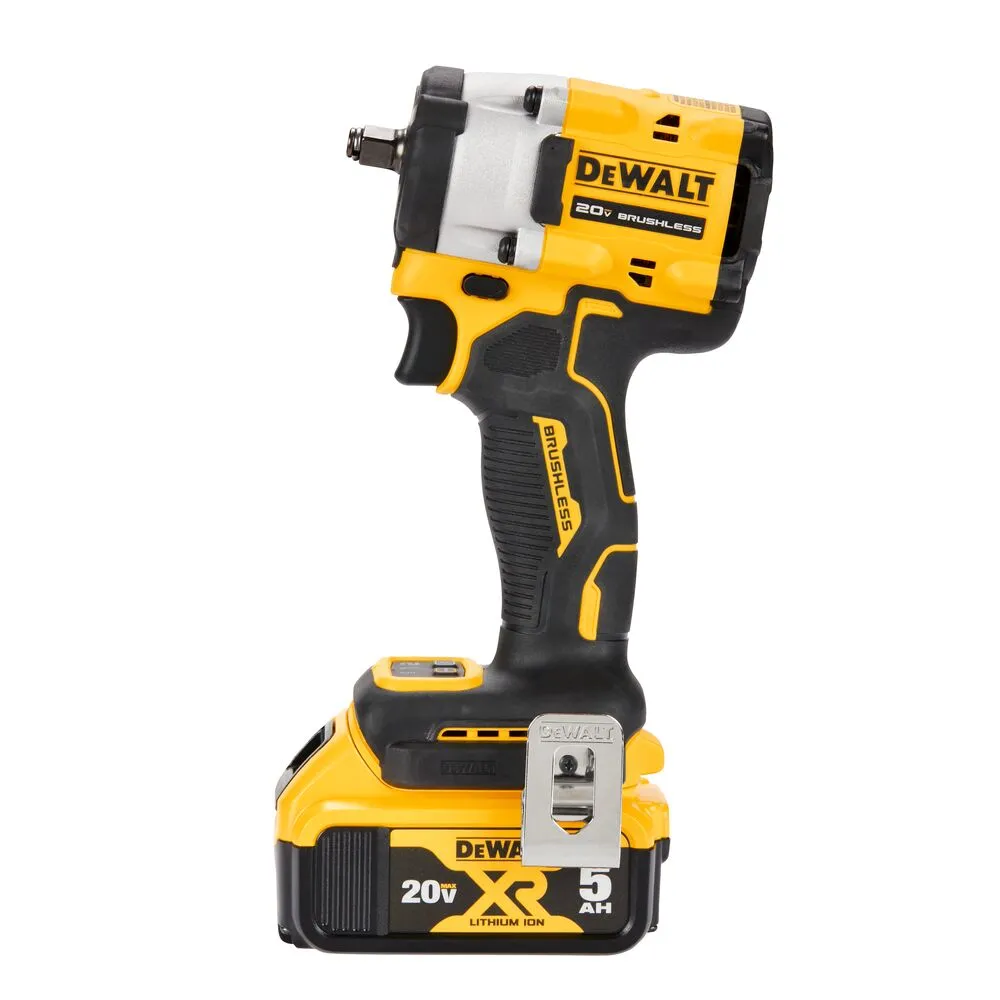 DeWALT DCF923P2 20V MAX ATOMIC 3/8" Compact Impact Wrench w/ Hog Ring Anvil Kit