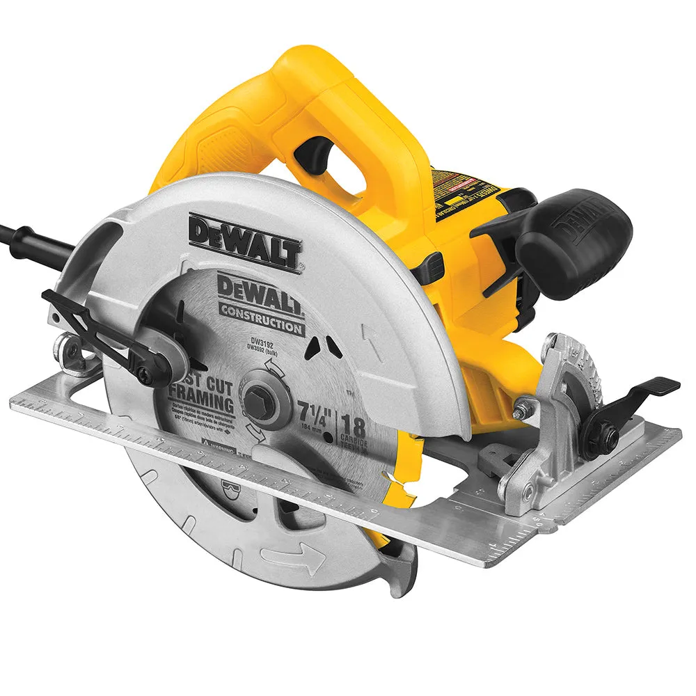 DeWALT DWE575 7-1/4-In Electric Next Gen Circular Saw Cutting Tool