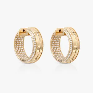 Elara Diamond Hoops