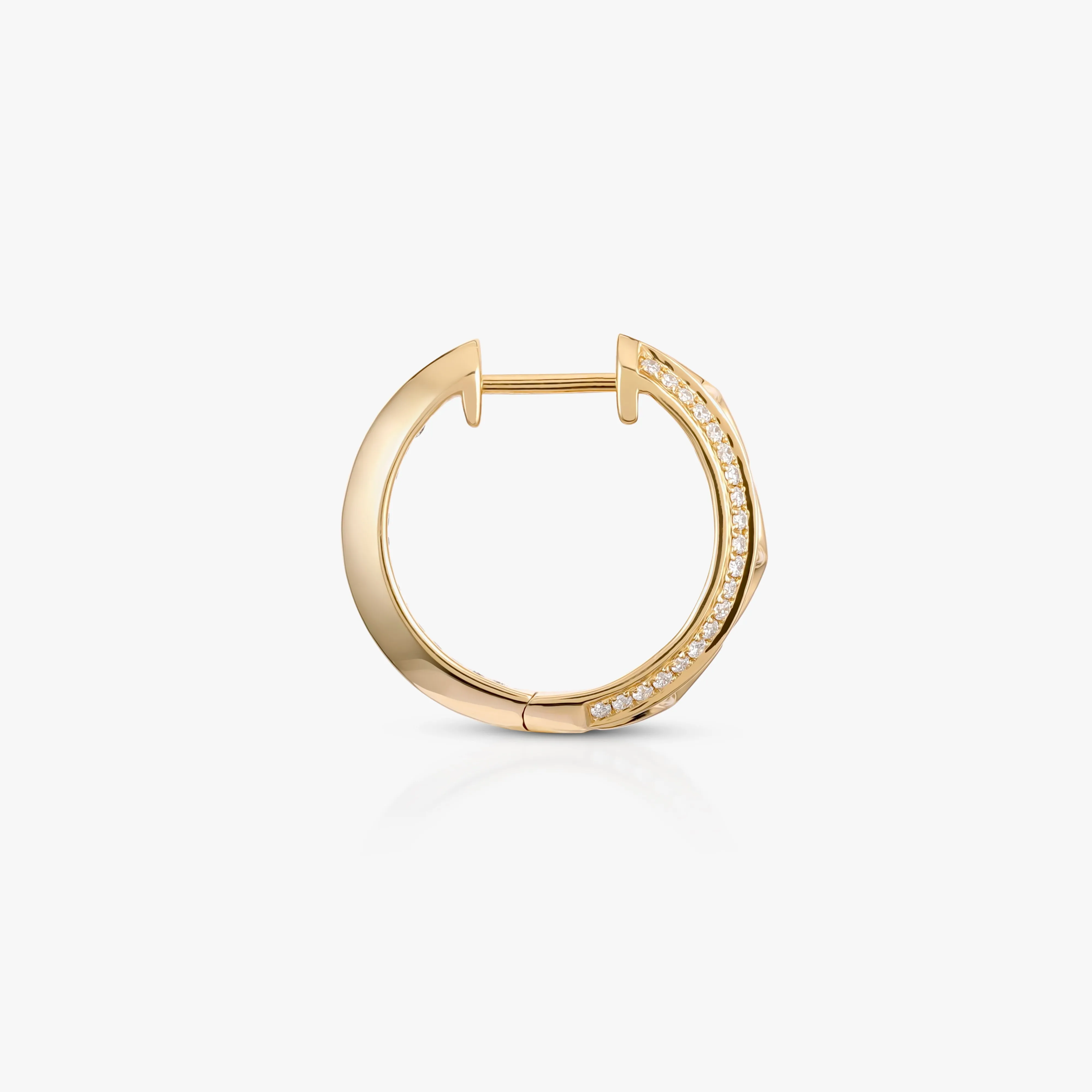 Elara Diamond Hoops