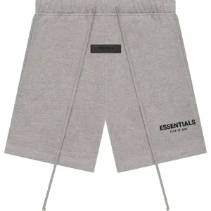 Fear Of God Essentials 'Dark Oatmeal' Fleece Shorts