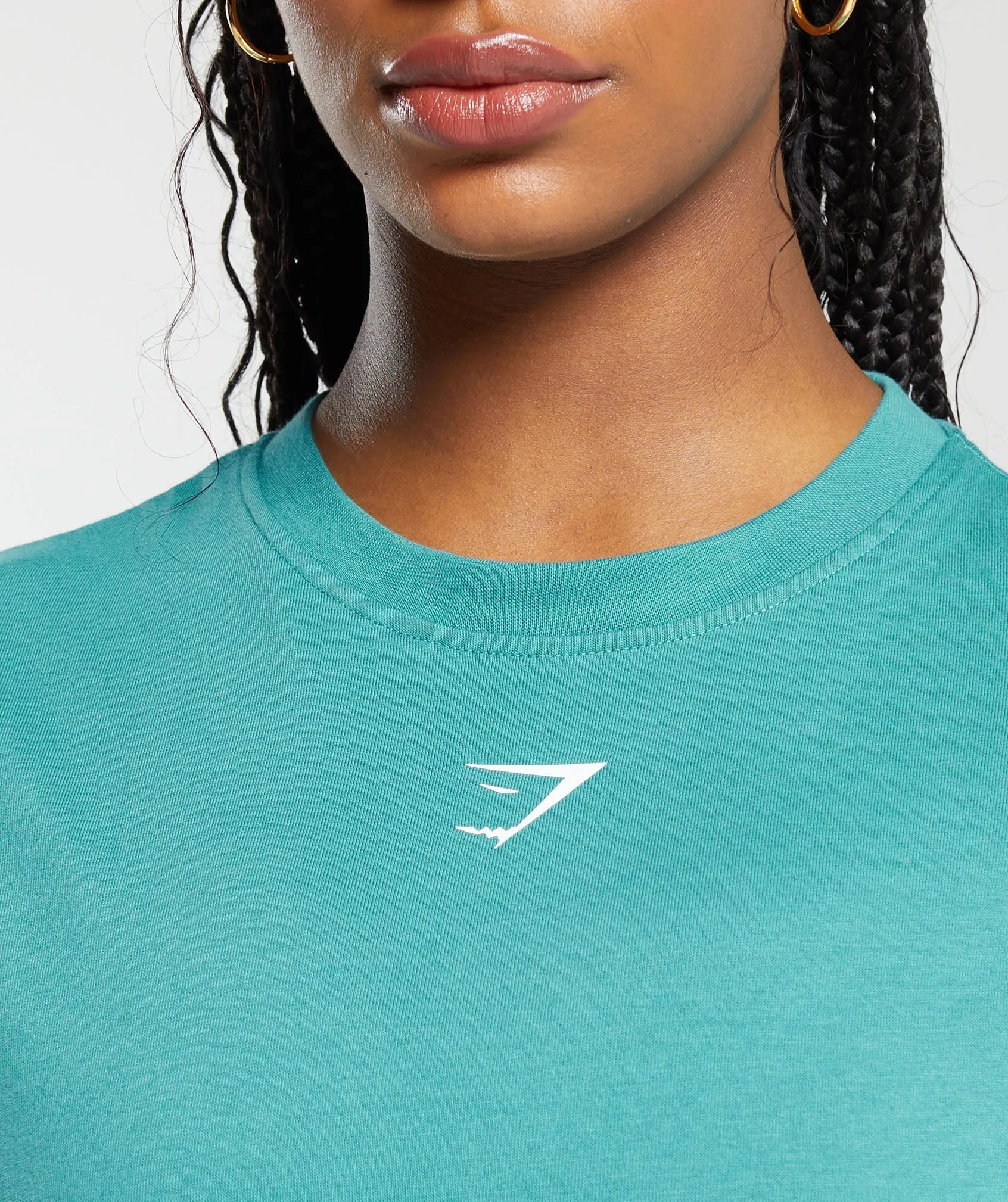 GS Power Oversized T-Shirt - Bondi Teal