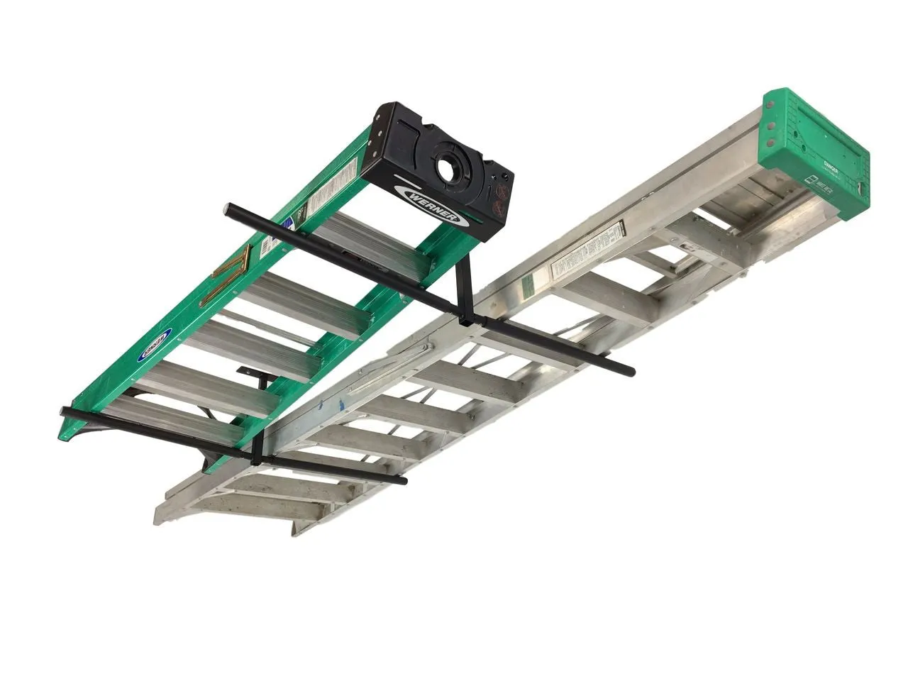 Hi-Port 2 | Adjustable Ceiling Storage Rack | Double | Holds 150 lbs