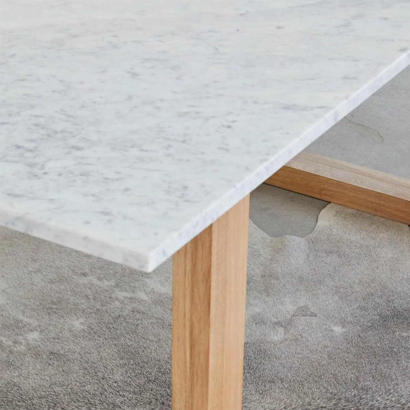 KARA Rectangle Marble Dining Table