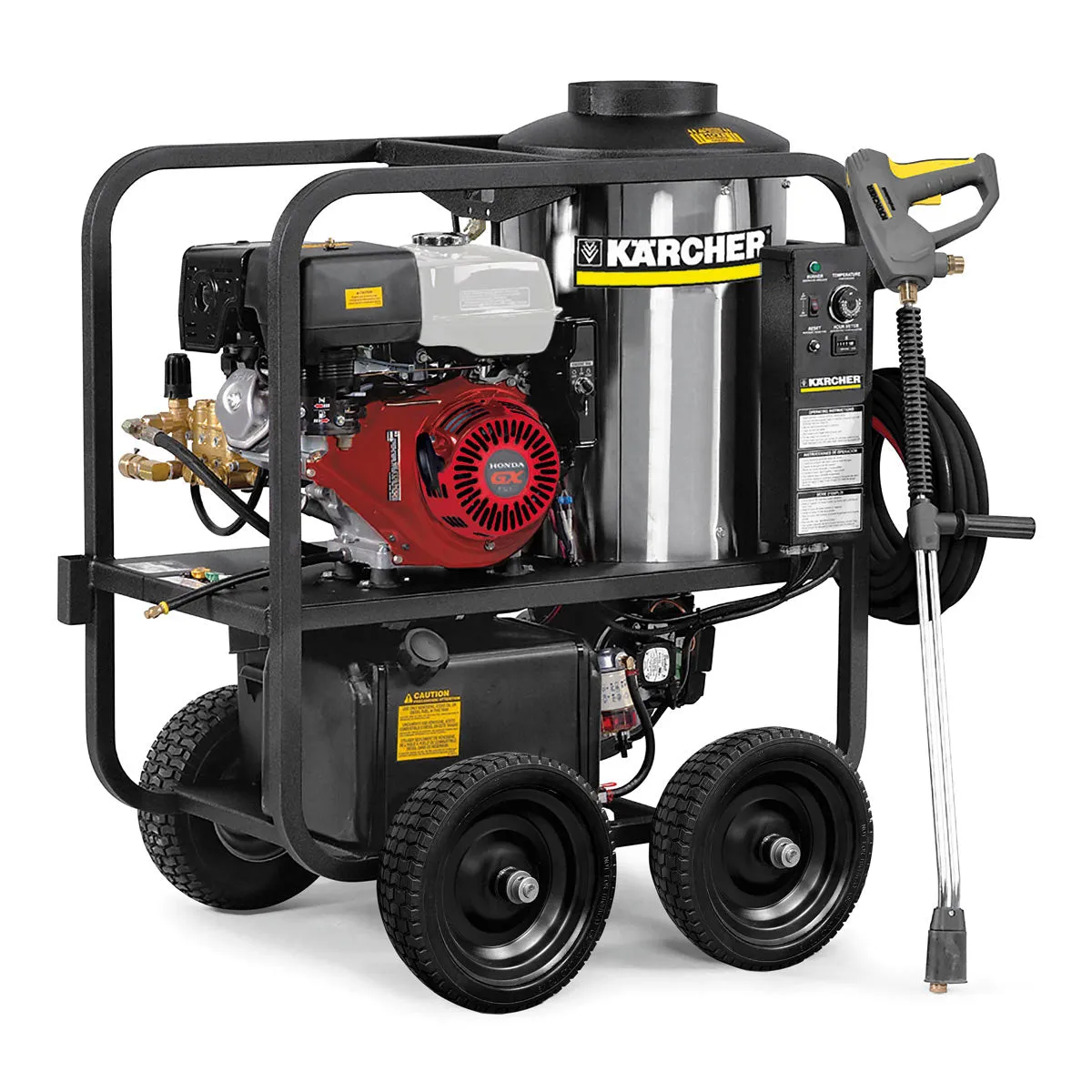 Kärcher Professional 3500 PSI Hot Water Pressure Washer, Honda Engine, 12V Wayne Burner, Mfr Model # HDS 3.5/35 PE/H