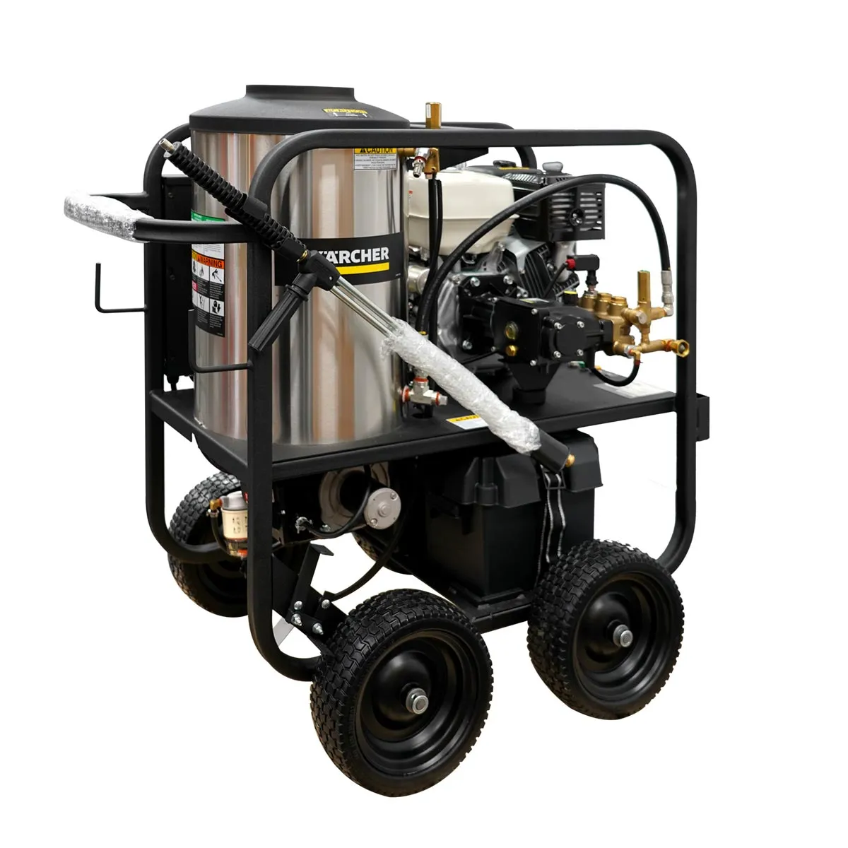 Kärcher Professional 3500 PSI Hot Water Pressure Washer, Honda Engine, 12V Wayne Burner, Mfr Model # HDS 3.5/35 PE/H