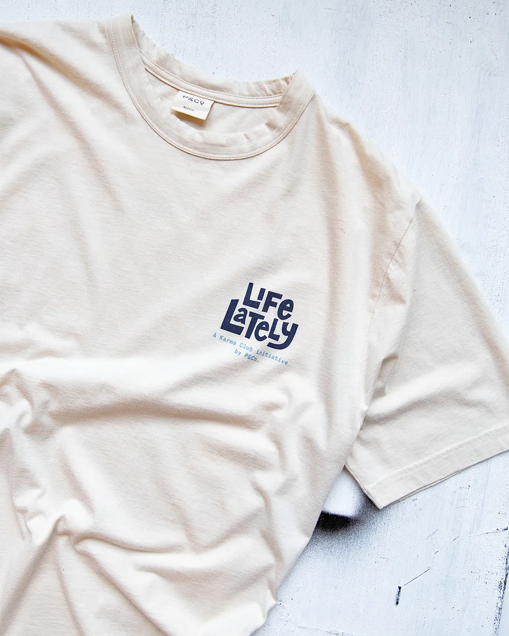 Life Lately T-Shirt - Bone