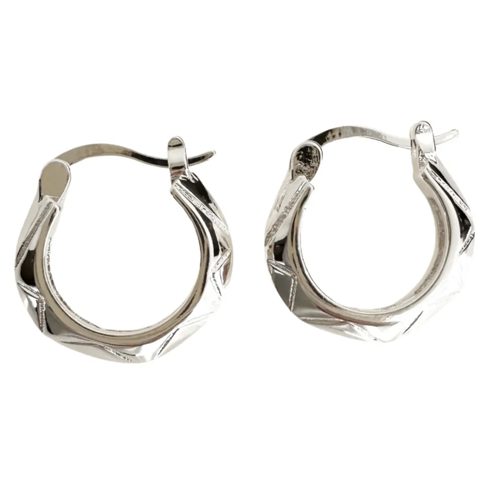 Lola Silver Hoops