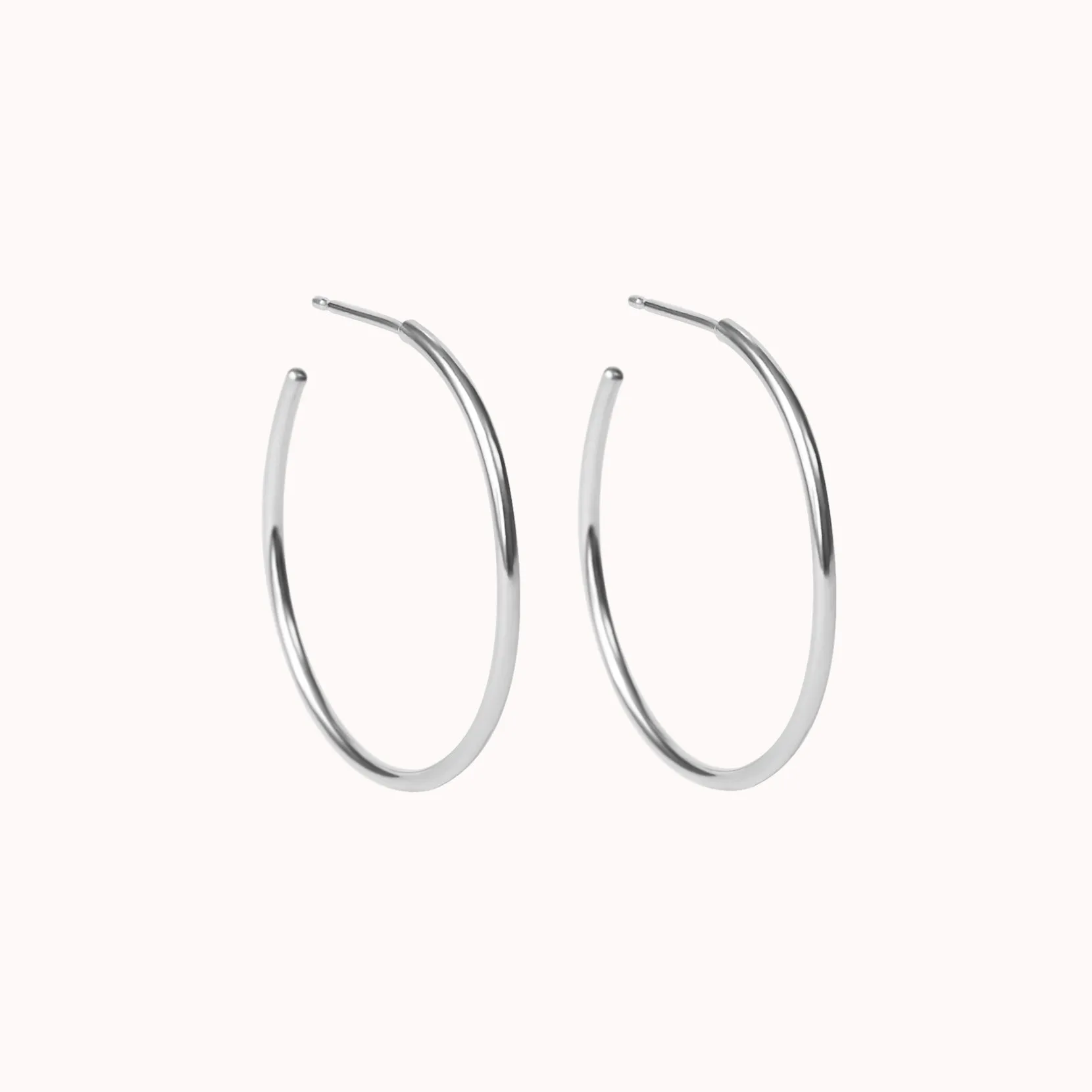 Medium Everyday Hoop Earrings