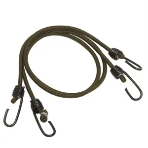 MIL-TEC - OD ELASTIC SHOCK CORDS WITH HOOKS (PAIR)