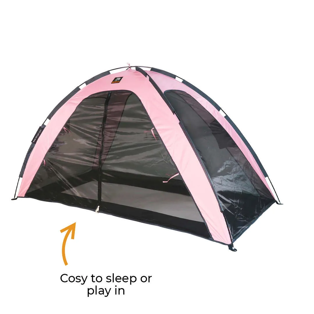 Mosquito net Rosé Deryan for children 150x70 cm, pink