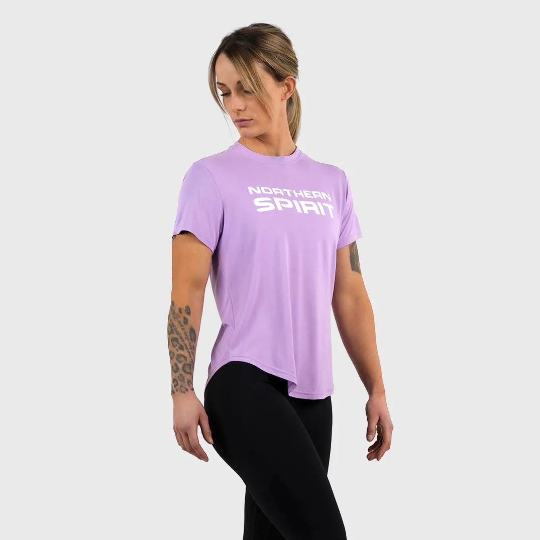 Northern Spirit - Epaulet Women Regular Fit T-Shirt - ORCHID BLOOM