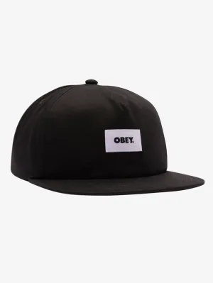 Obey Bold Label Organic Strapback 2 Black