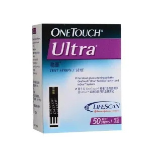 One Touch Ultra Test Strips 50's