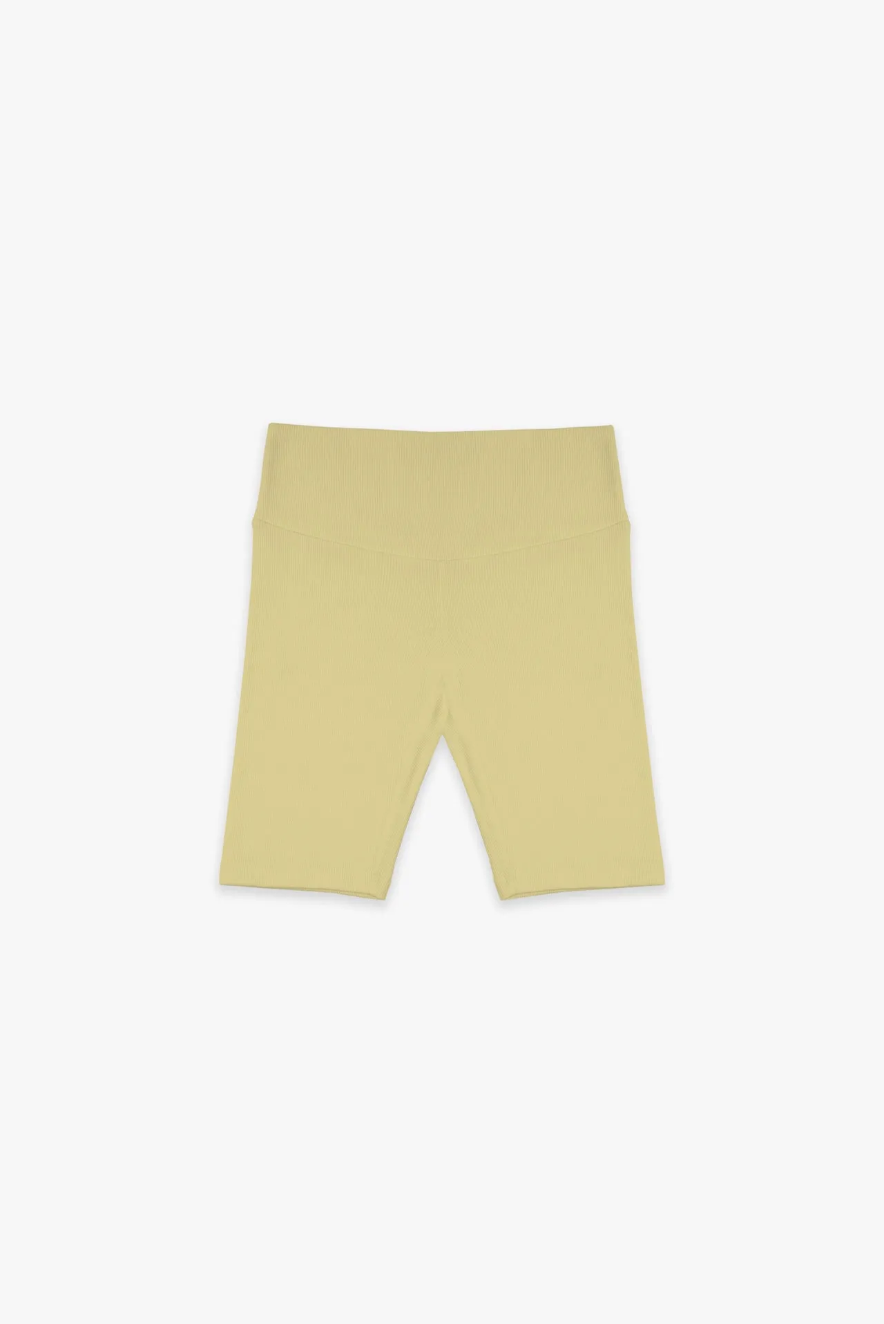 Organic Cotton & Bamboo Ribbed Bikers Short