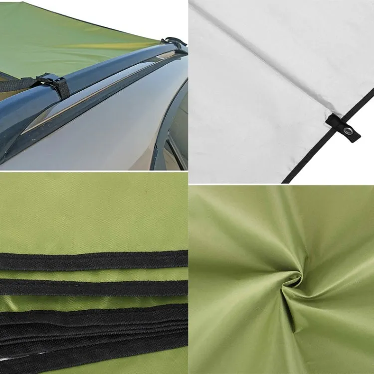 Outdoor Picnic Camping Tent On The Side Of The Car Rain-proof Sun Canopy 200x440cm(Khaki)