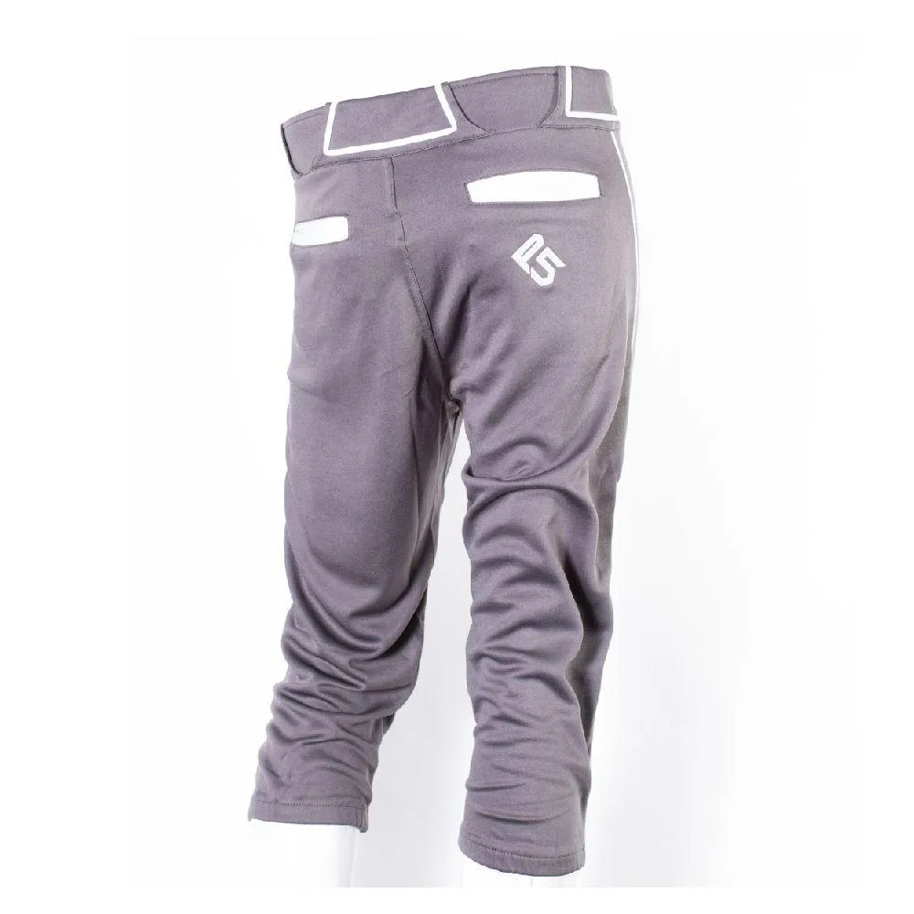 P5 Passe Knicker Style Pant Charcoal/White