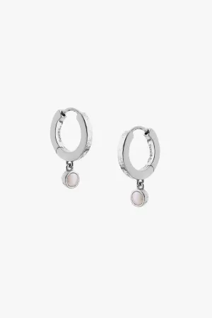 Pearl Hoop Earrings