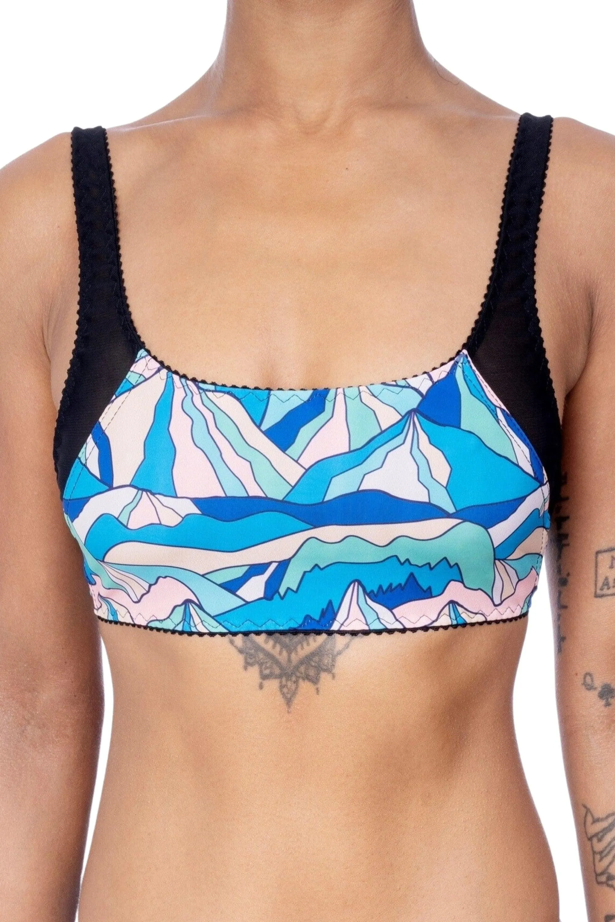 QUINN crop top bra