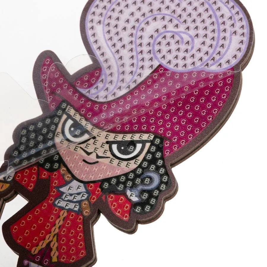 "Captain Hook" Crystal Art Buddies Disney Series 3