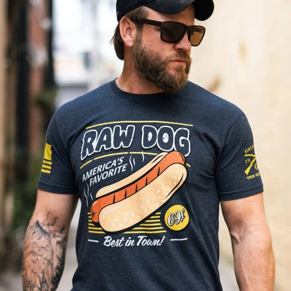 Raw Dog T-Shirt - Midnight Navy