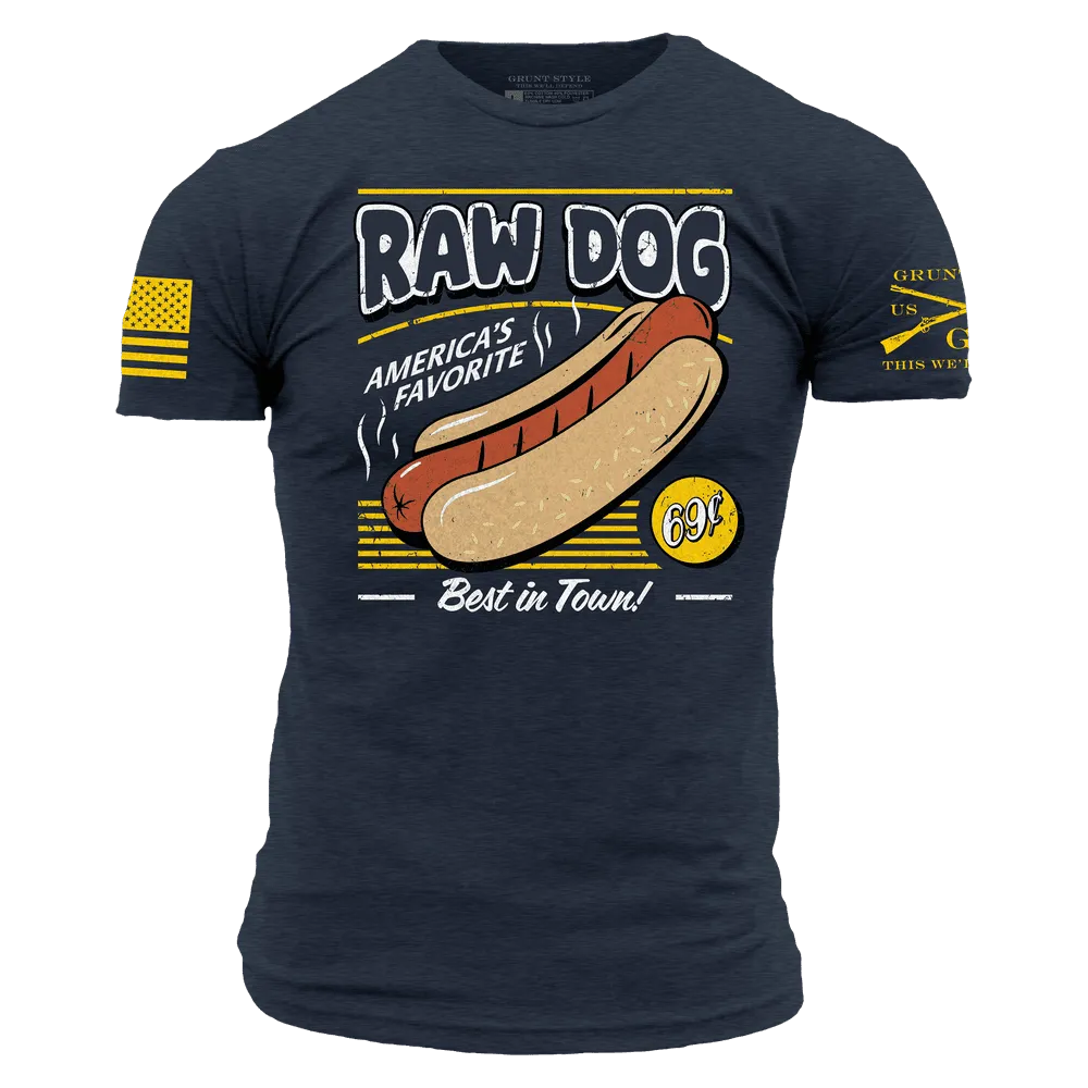 Raw Dog T-Shirt - Midnight Navy