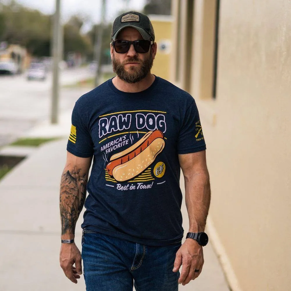 Raw Dog T-Shirt - Midnight Navy