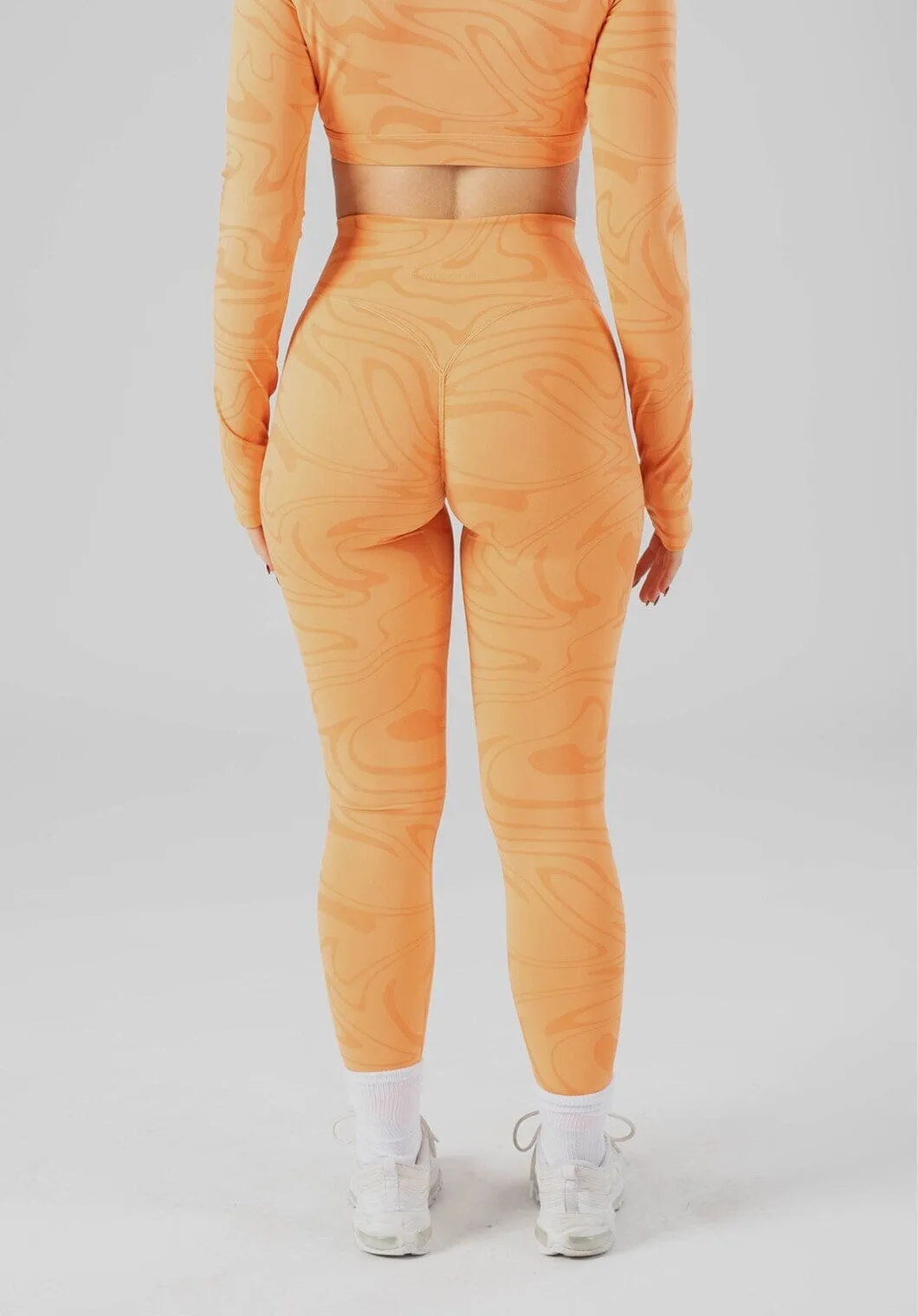 RecStretch DesB Original Sculptseam™ Plus Legging Creamsicle