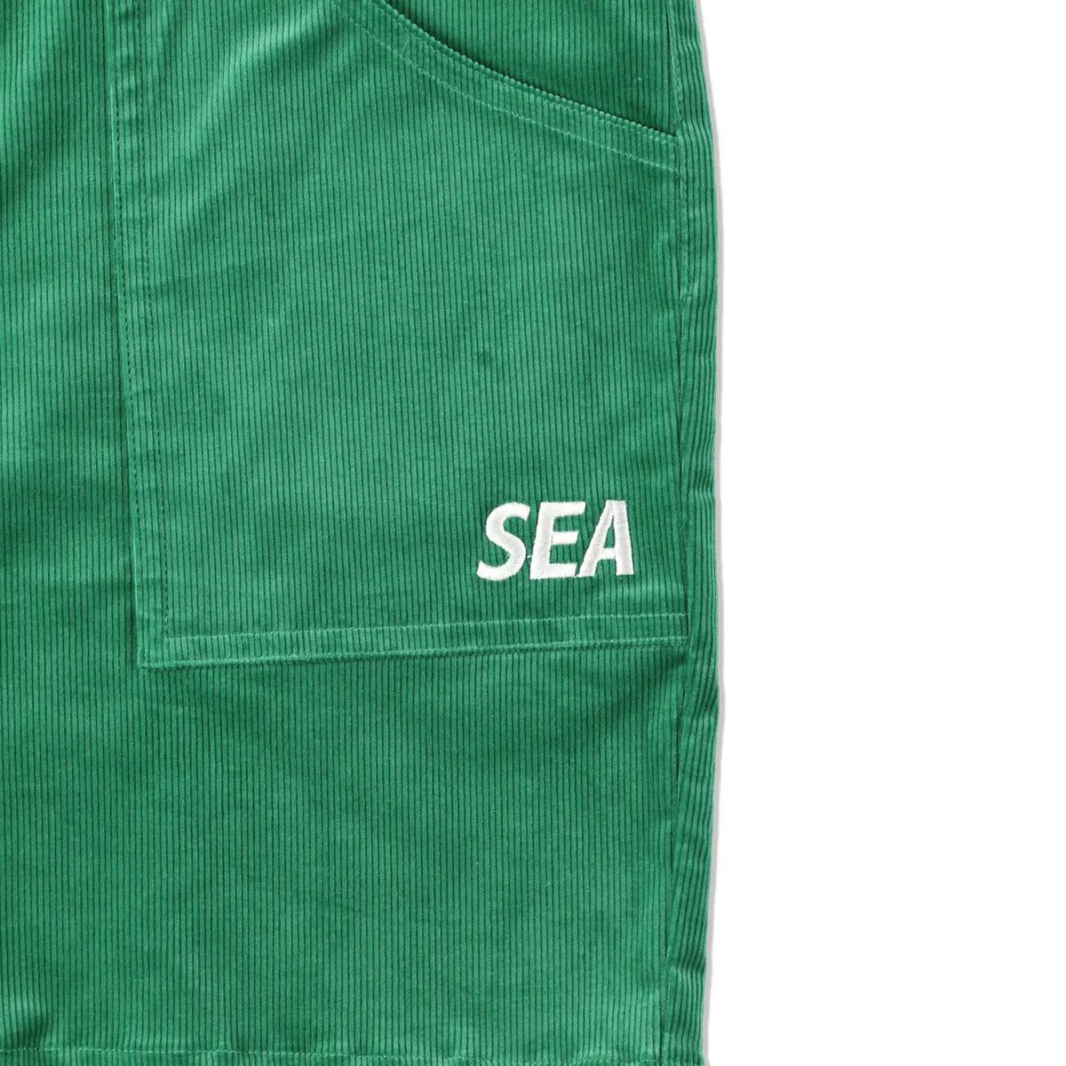 SEA CORDUROY SHORT / GREEN