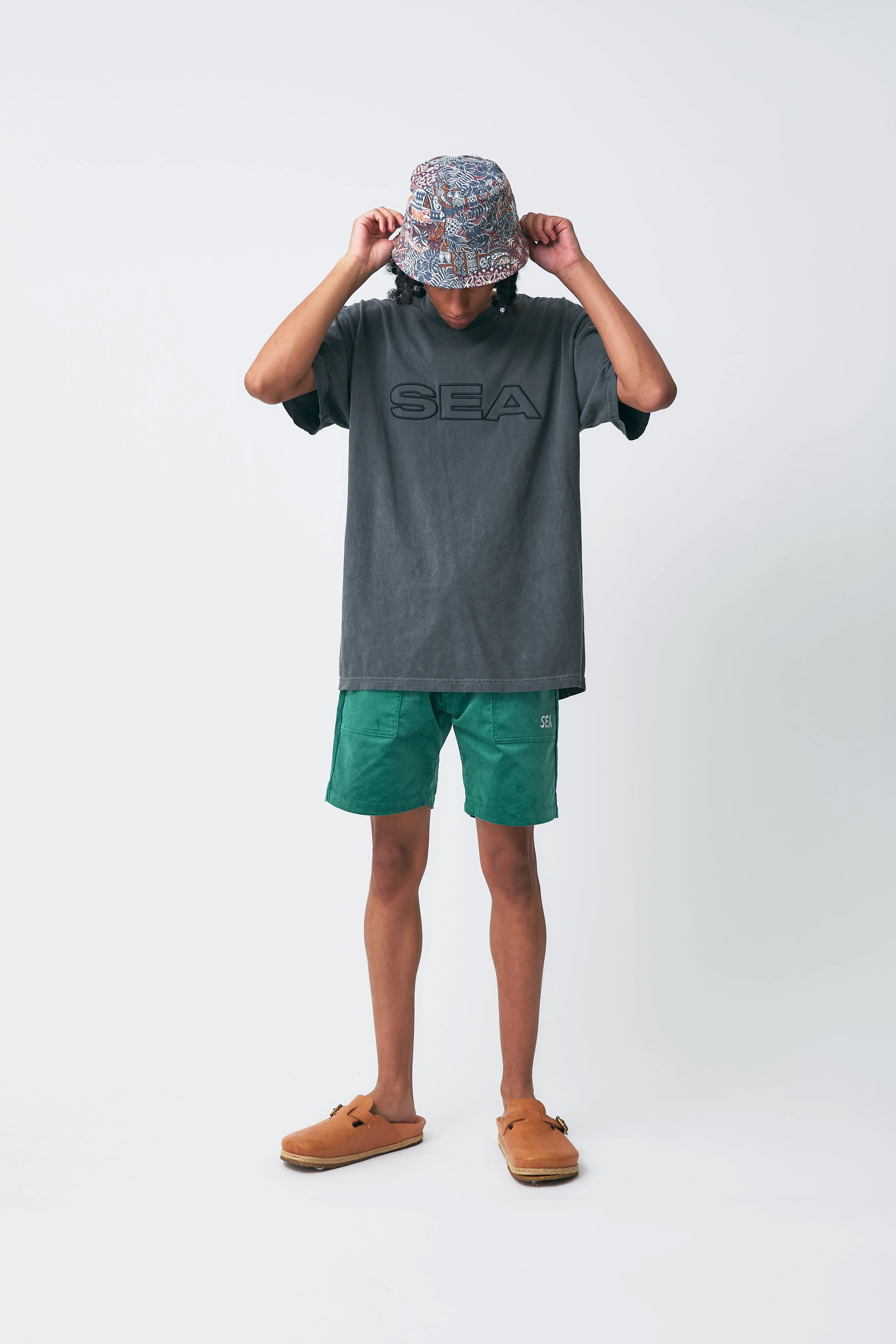 SEA CORDUROY SHORT / GREEN