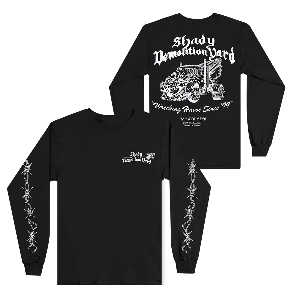 Shady Demolition Barbed Wire Longsleeve (Black)