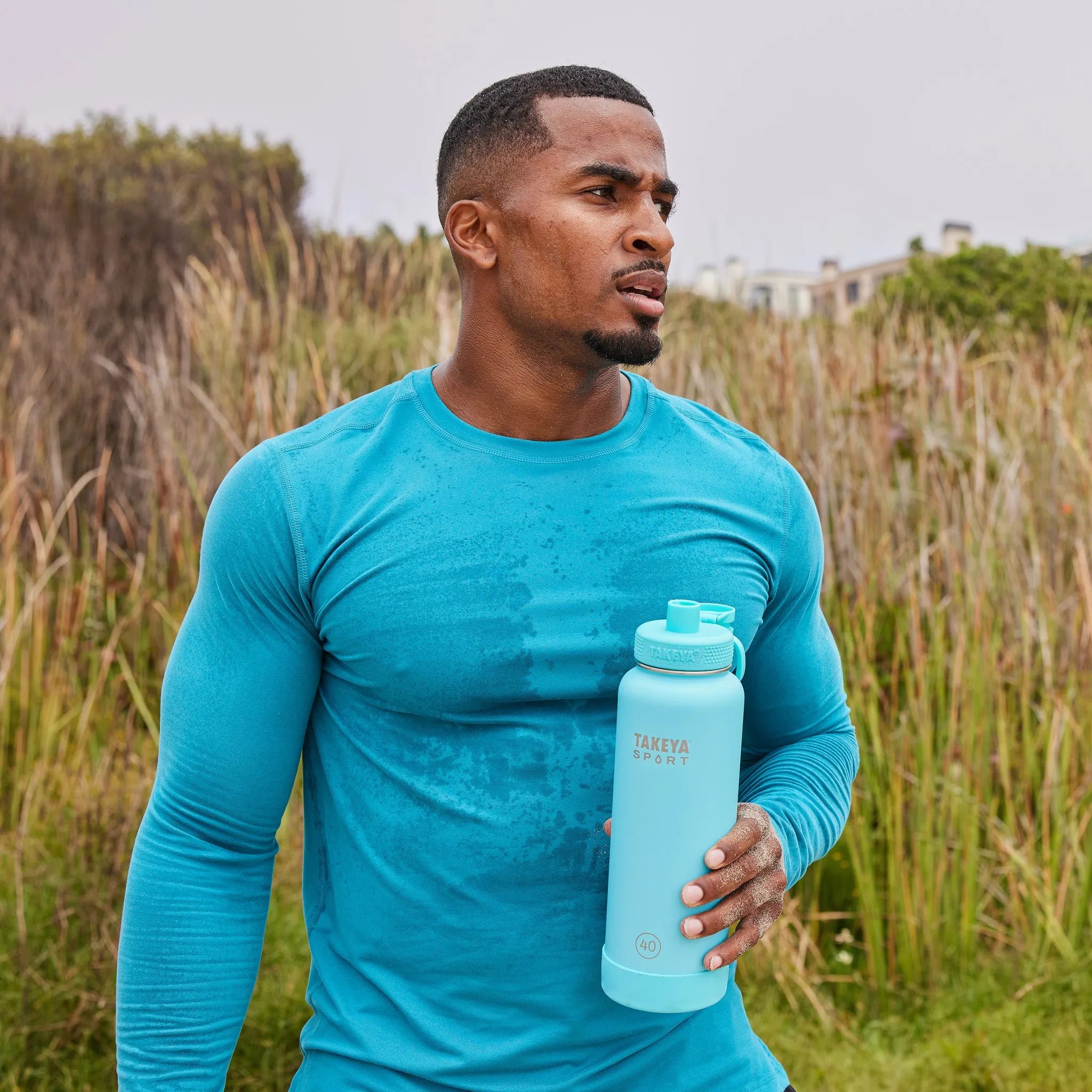 Sport Water Bottle With Spout Lid