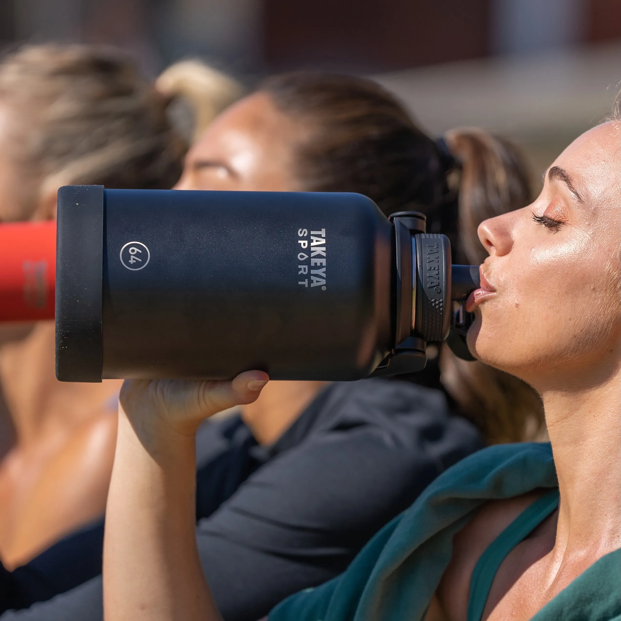 Sport Water Bottle With Spout Lid