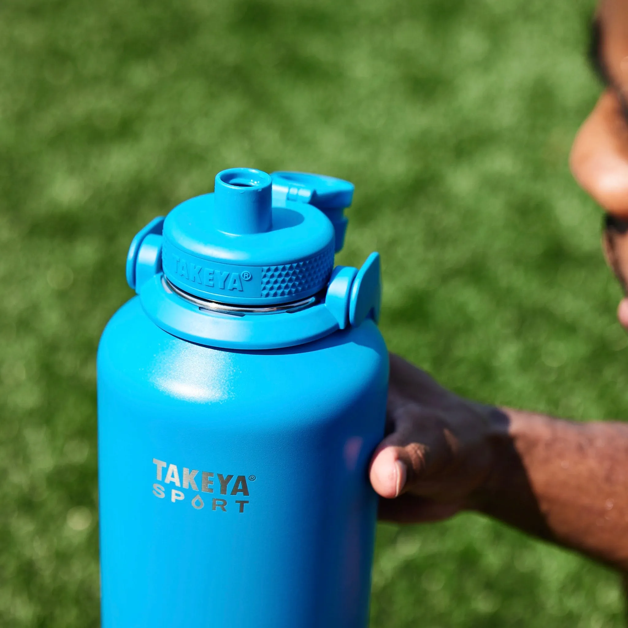 Sport Water Bottle With Spout Lid