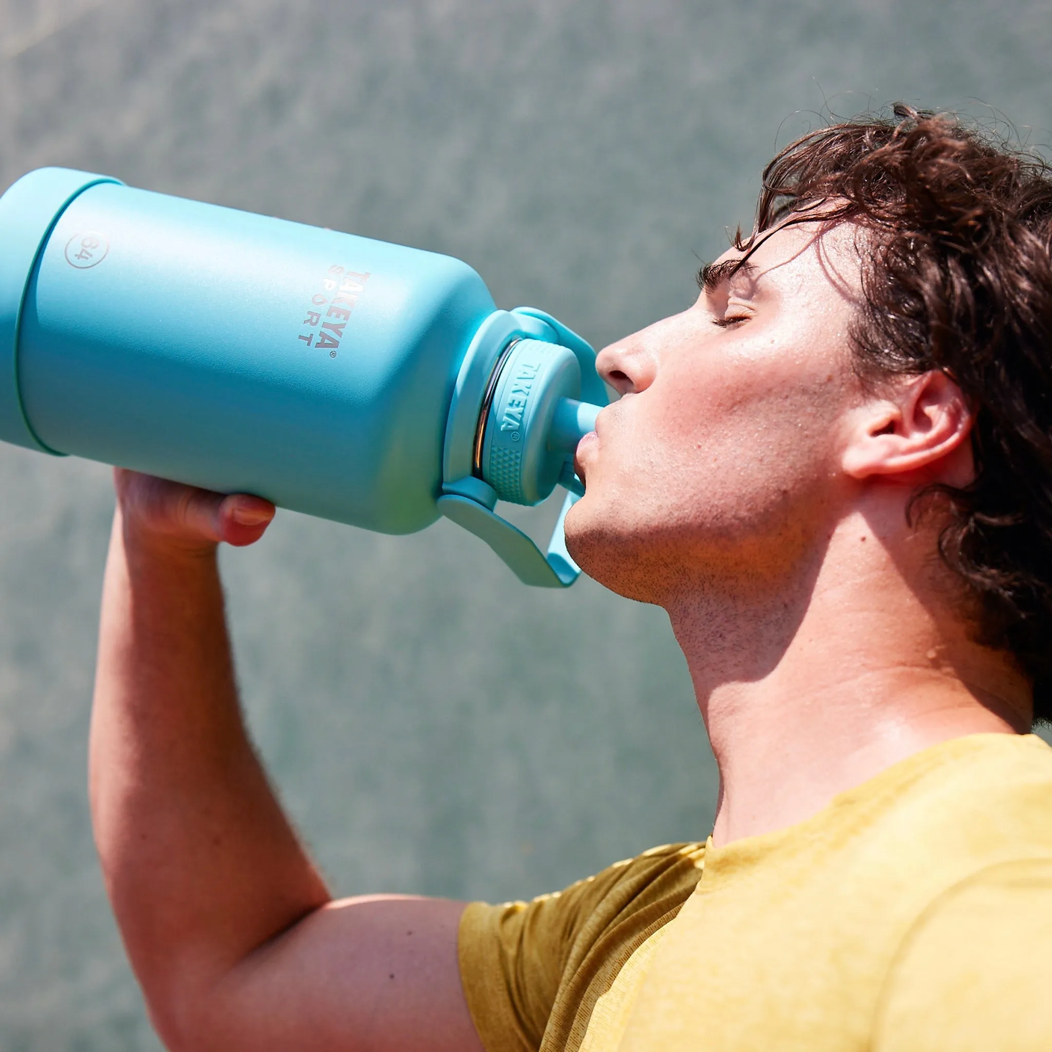 Sport Water Bottle With Spout Lid