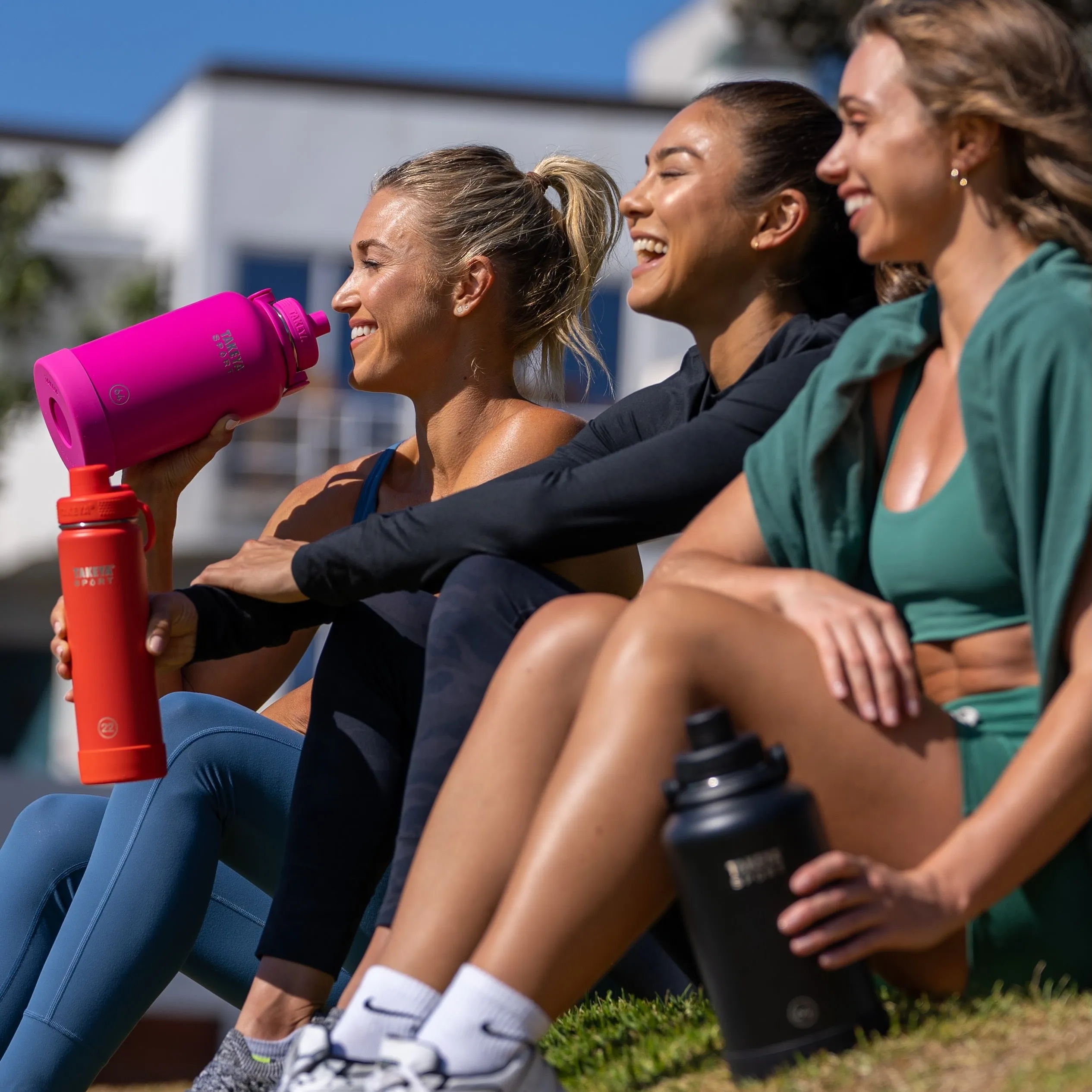 Sport Water Bottle With Spout Lid